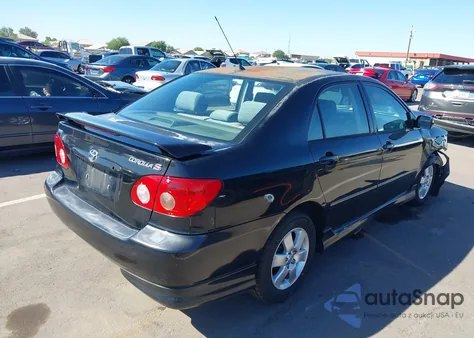 2008 Toyota Corolla S z USA, uszkodzony, nr VIN 1NXBR30E98Z948005